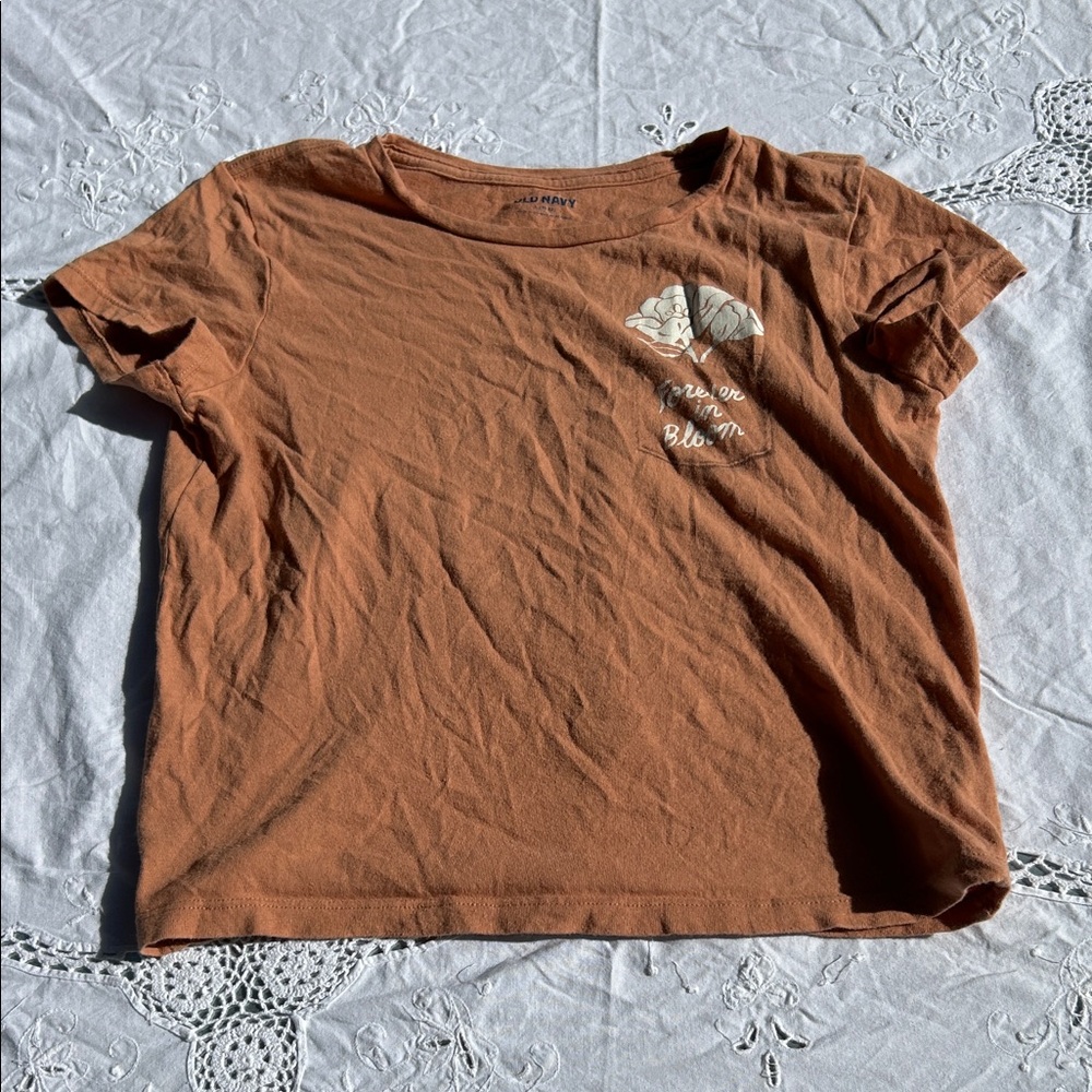 Old Navy Brown Kids Short Sleeve Tee
